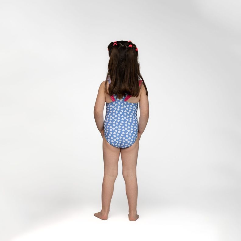 Traje De Baño Niña Skye Azul Paw Patrol-1