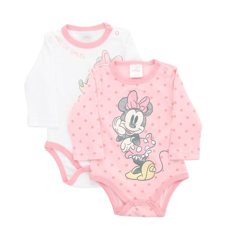 Pack Body Bebe Minnie  Rosado Disney-0