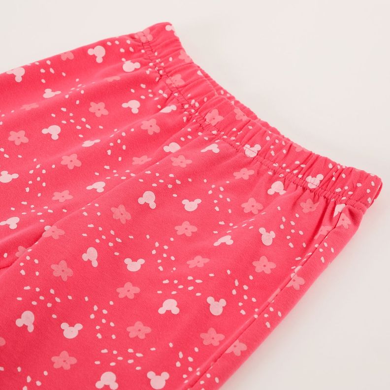 Conjunto Pijama Niña Minnie Dibujo Gris Disney-2