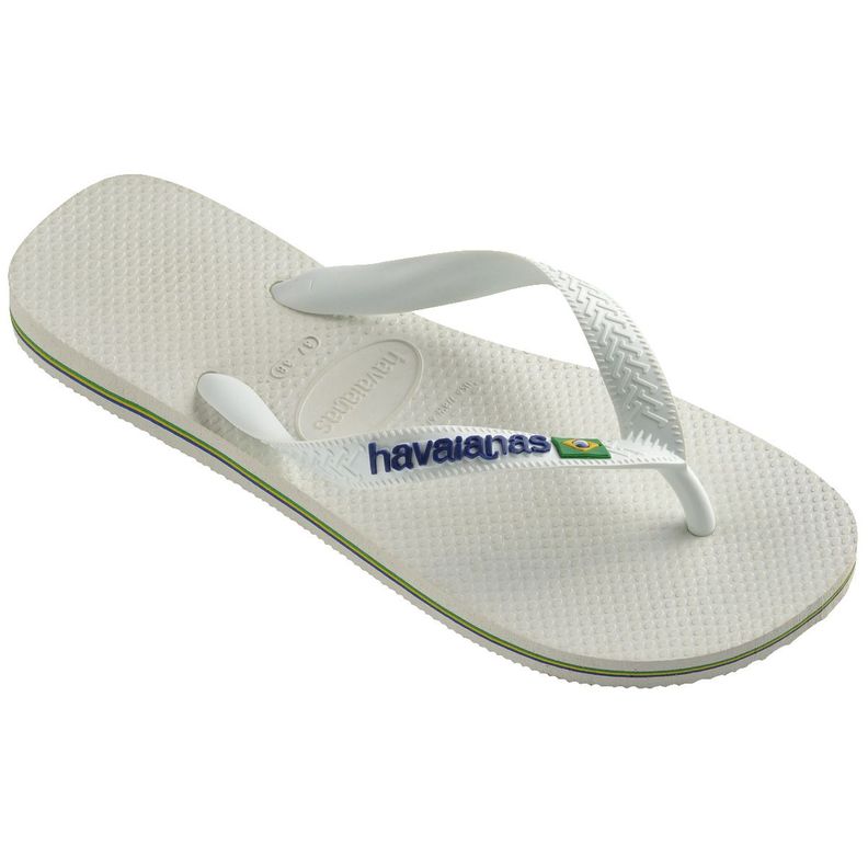 Sandalia Hombre Brasil Logo Blanco Havaianas-1