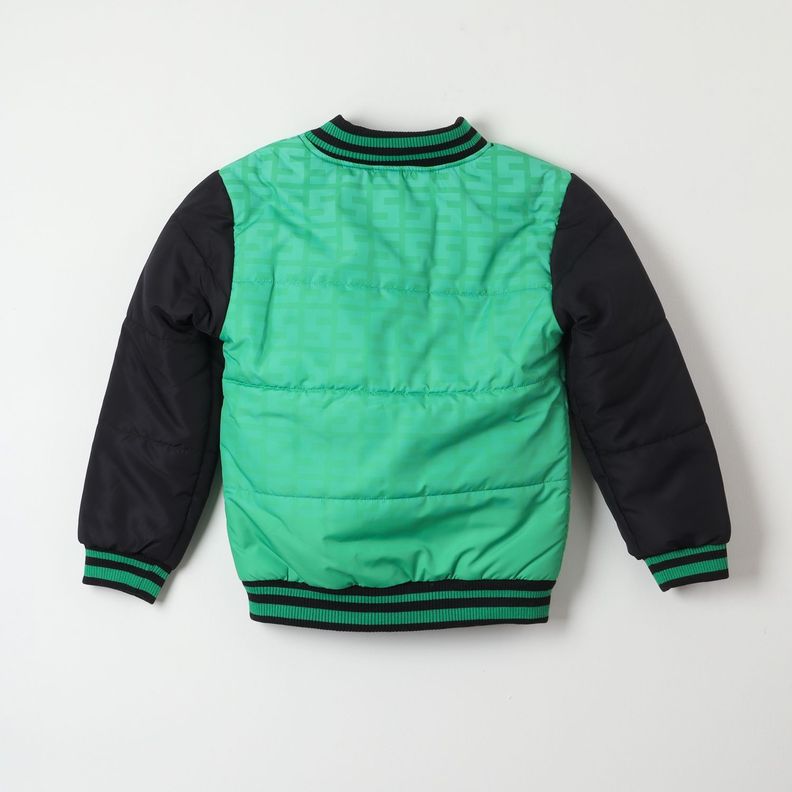 Chaqueta Niño Sss Boom Verde Minecraft-3