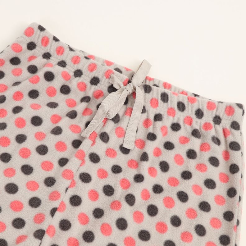Pijama Polar Mujer Minnie Posando Gris Disney-4