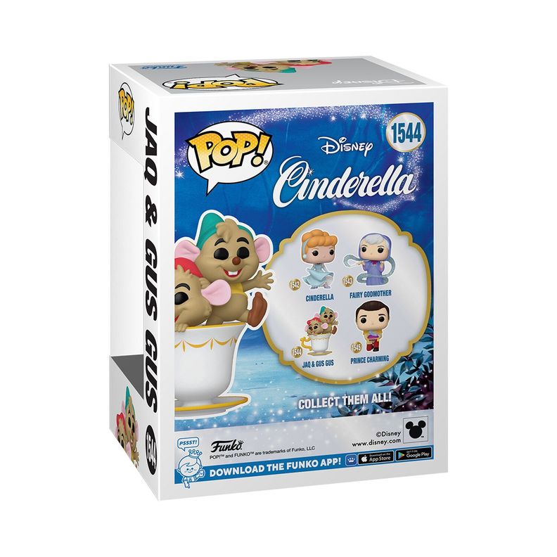 Funko Pop Cenicienta 75th Aniversario: Jaq & Gus - 1544-2