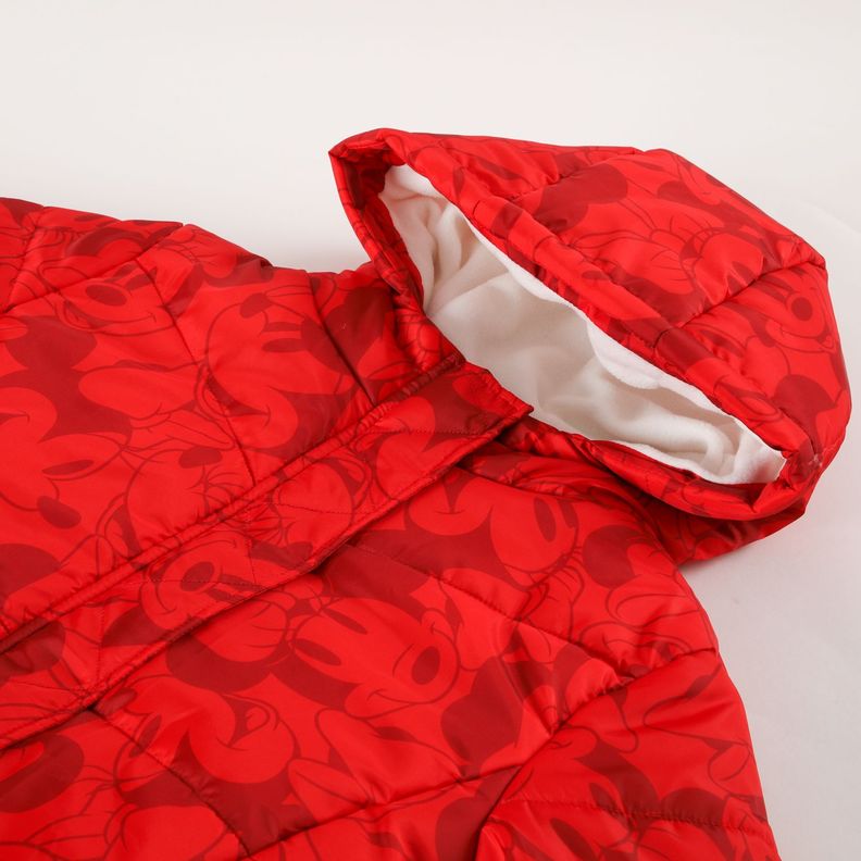 Parka Niña Minnie All Faces Rojo Disney-1