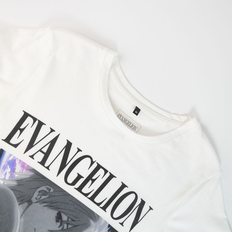 Polera Mujer  Evangelion  Ayanami Blanco-1