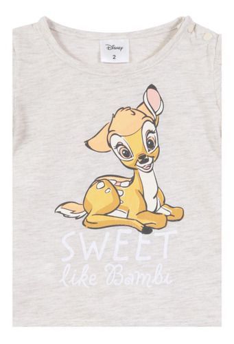 Pijama Niña Bambi Sweet Like Rosado Disney-2