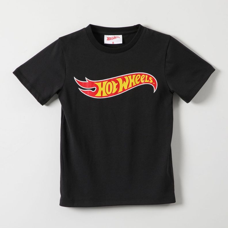 Polera Manga Corta Niño Hot Wheels Negro-0