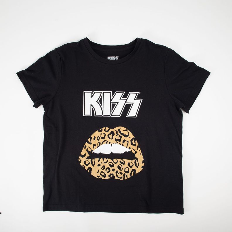 Polera Mujer  Kiss Lips Negro-0