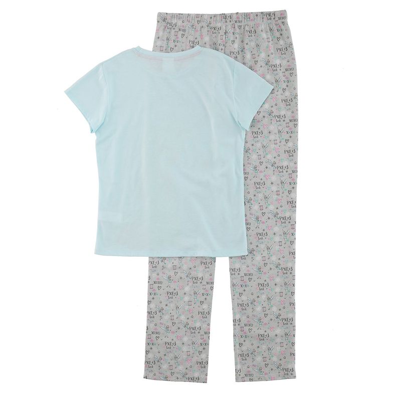 Pijama Niña Campanita Celeste Disney-1