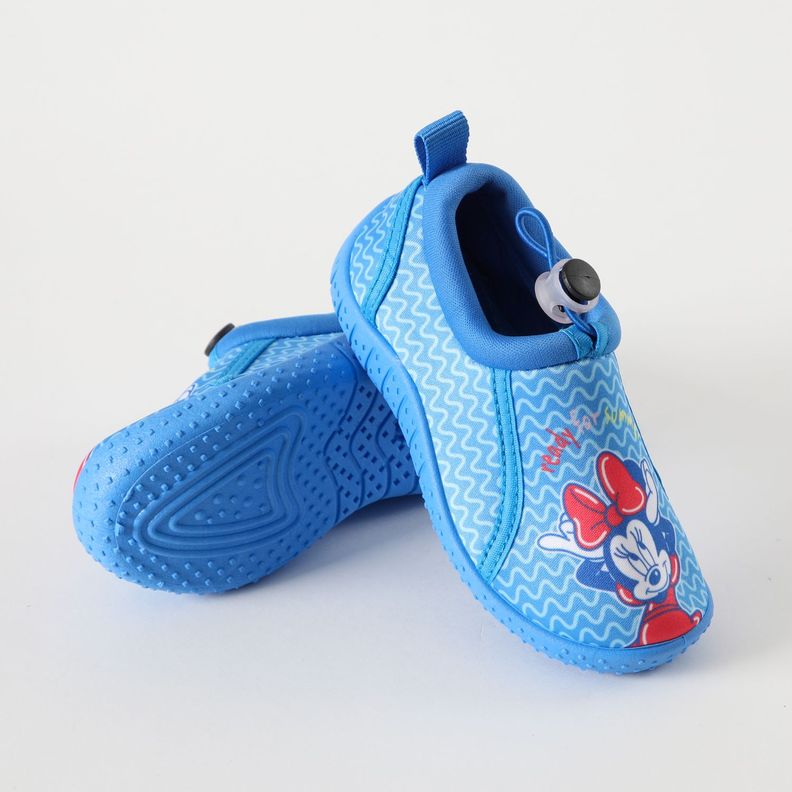 Zapato de Agua Niña Onda Minnie Azul Disney-0