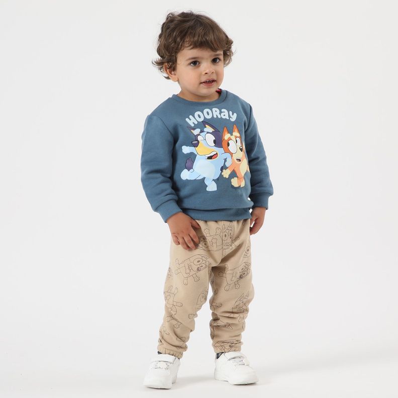 Buzo Niño Hooray Azul Bluey-1