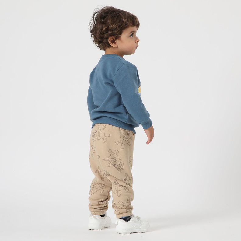 Buzo Niño Hooray Azul Bluey-2