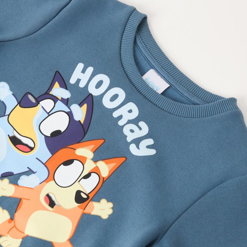 Buzo Niño Hooray Azul Bluey-4