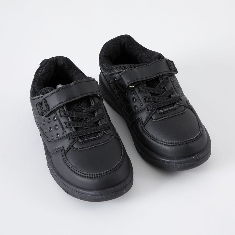 Zapatilla Escolar Niña Minnie Puntos Negro Disney-0