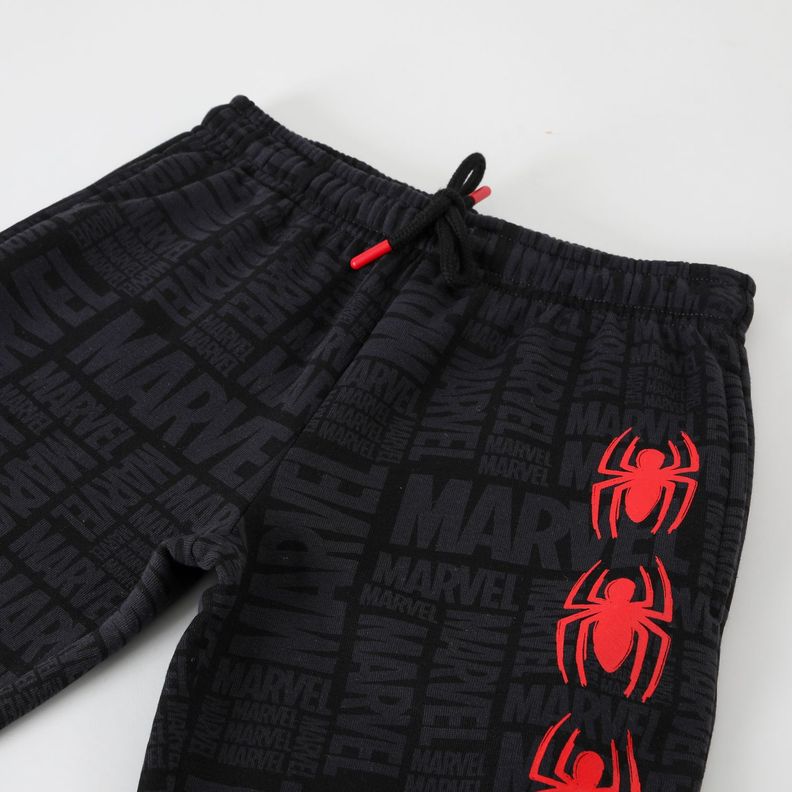 Pantalon De Buzo Niño Spiderman Spiders Negro Marvel-2