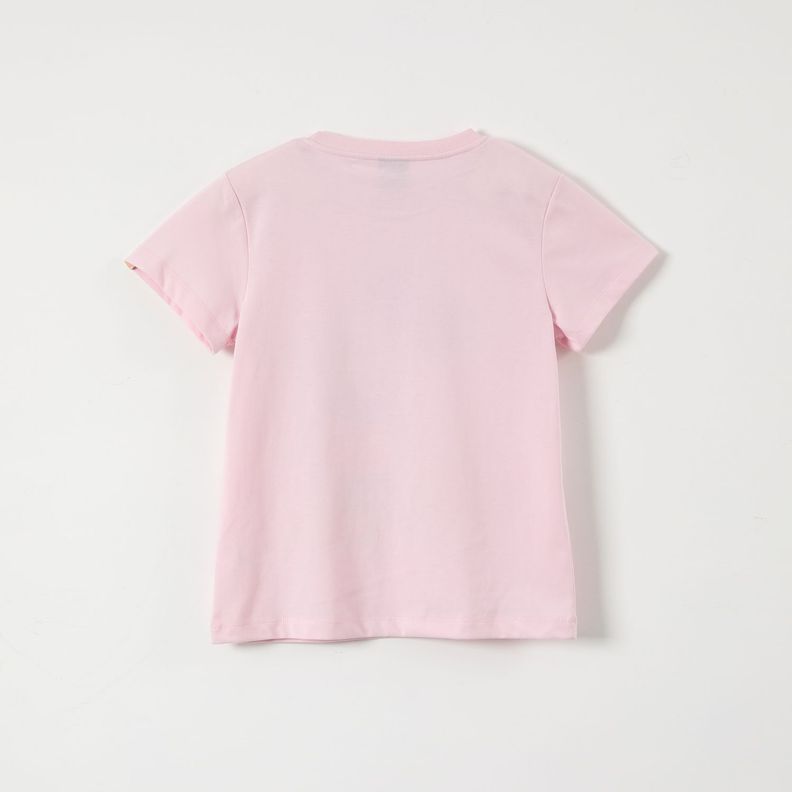 Polera Manga Corta Niña Mickey Rosado Disney-1