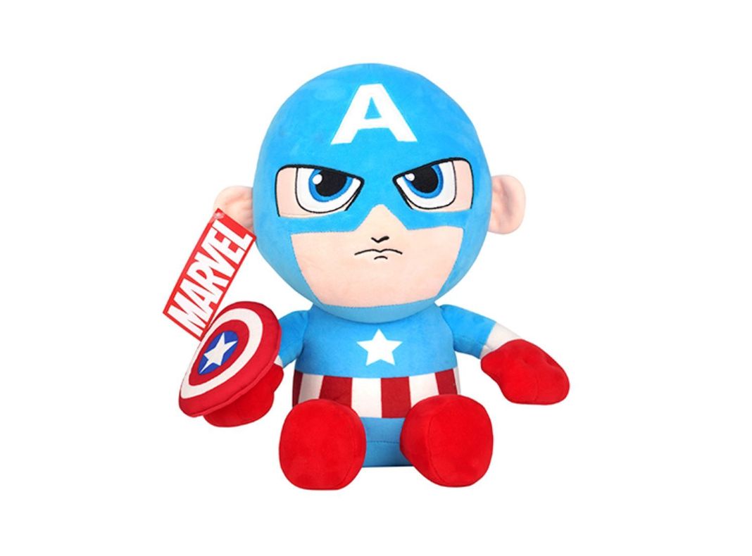 Peluche Capitan America Marvel 30 cm-0