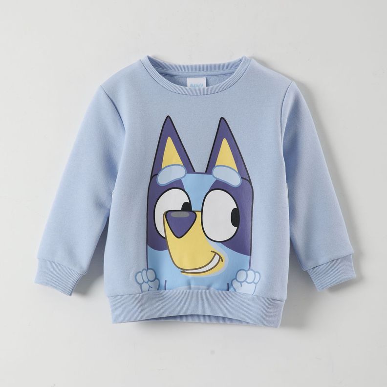 Poleron Niño Exciting Celeste Bluey-0