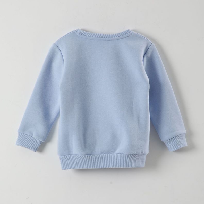 Poleron Niño Exciting Celeste Bluey-2