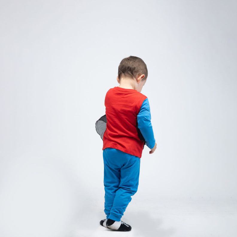 Pijama Disfraz Niño Spiderman Rojo Marvel-1