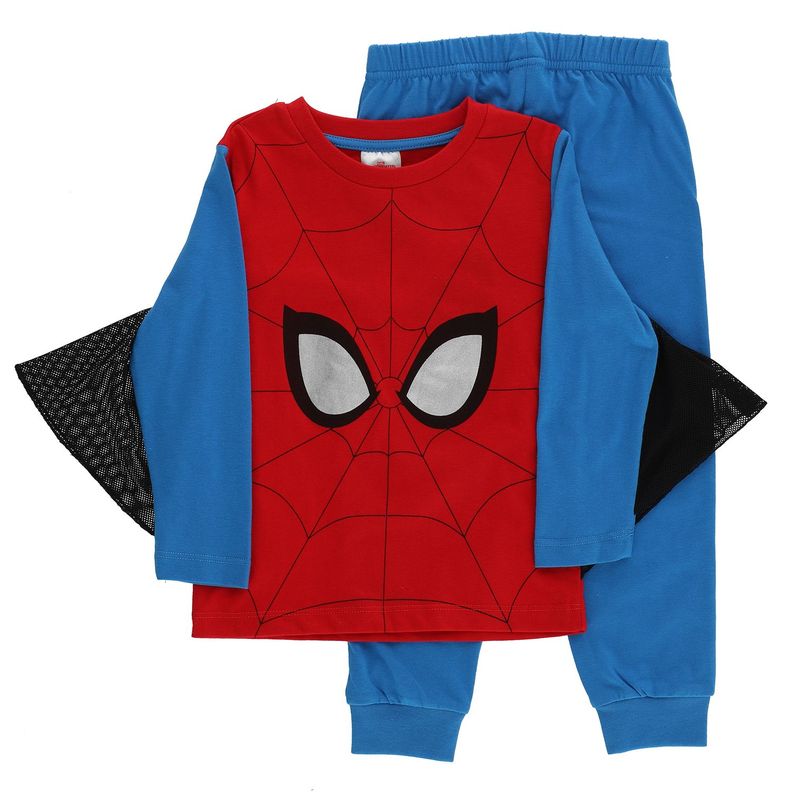 Pijama Disfraz Niño Spiderman Rojo Marvel-3