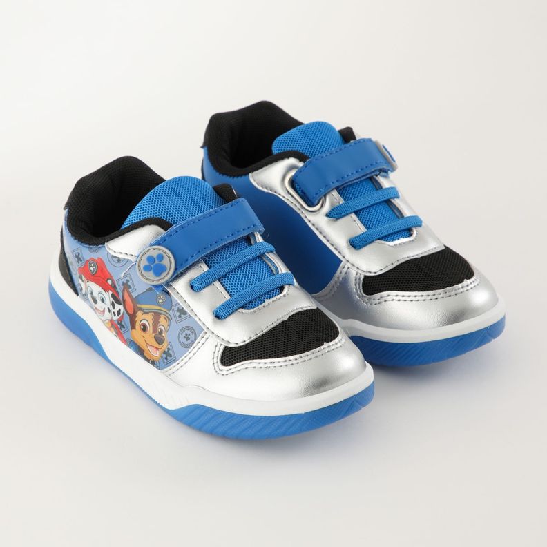 Zapatilla Con Luces Niño Amigos Azul Paw Patrol-1