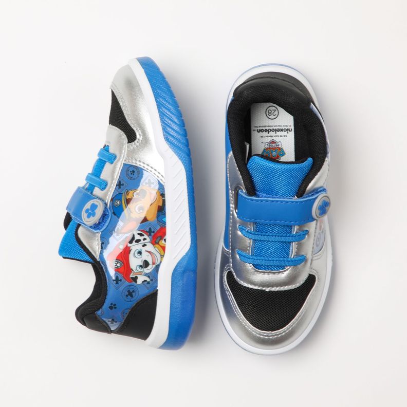 Zapatilla Con Luces Niño Amigos Azul Paw Patrol-3