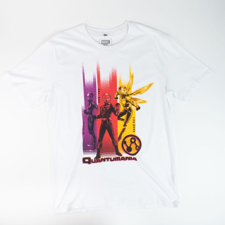 Polera Hombre Marvel Ant Man Blanco-0