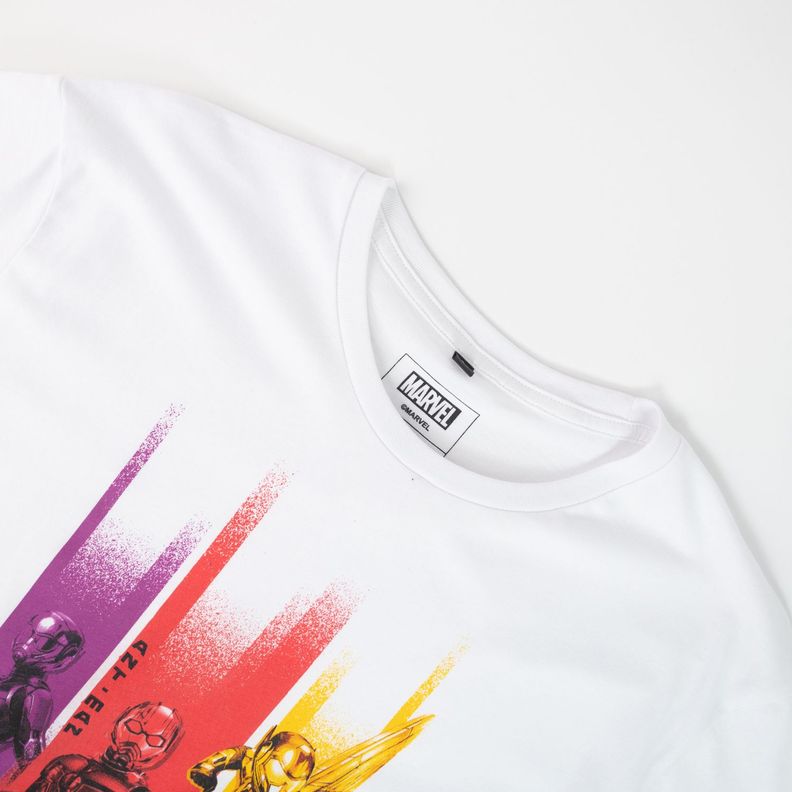 Polera Hombre Marvel Ant Man Blanco-1
