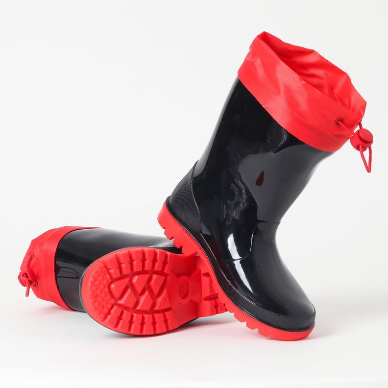 Bota De Agua Con Chiporro Niño Spiderman Mask Negro Marvel-4