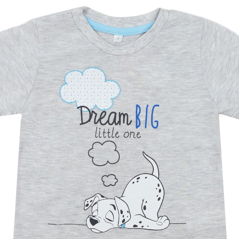 Pijama Niño 101 Dalmatas Dream Celeste Disney-2