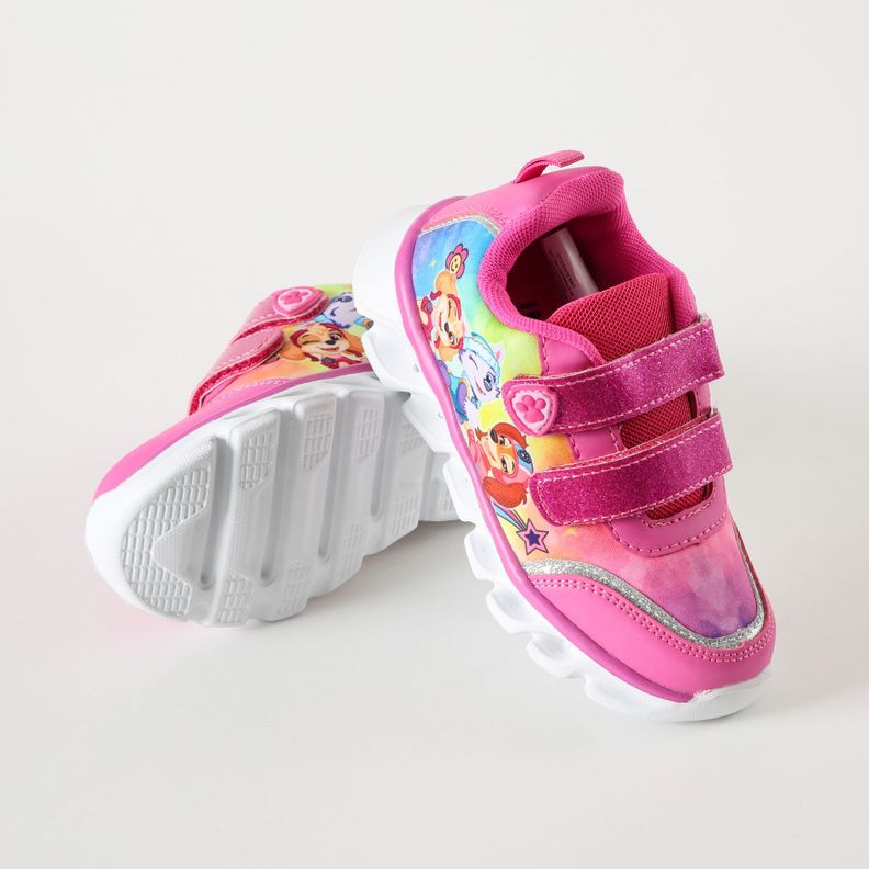 Zapatilla Con Luces Niña 3 Amigos Rosado Paw Patrol-2