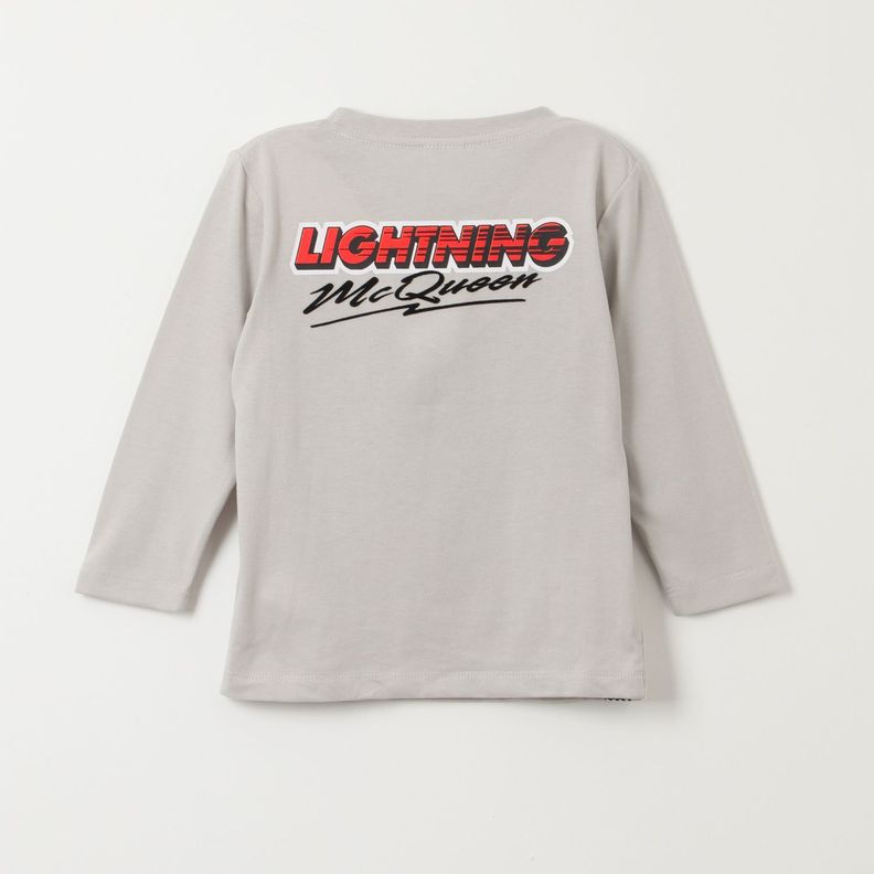 Polera Manga Larga Niño Cars Piston Cup Beige Disney-2