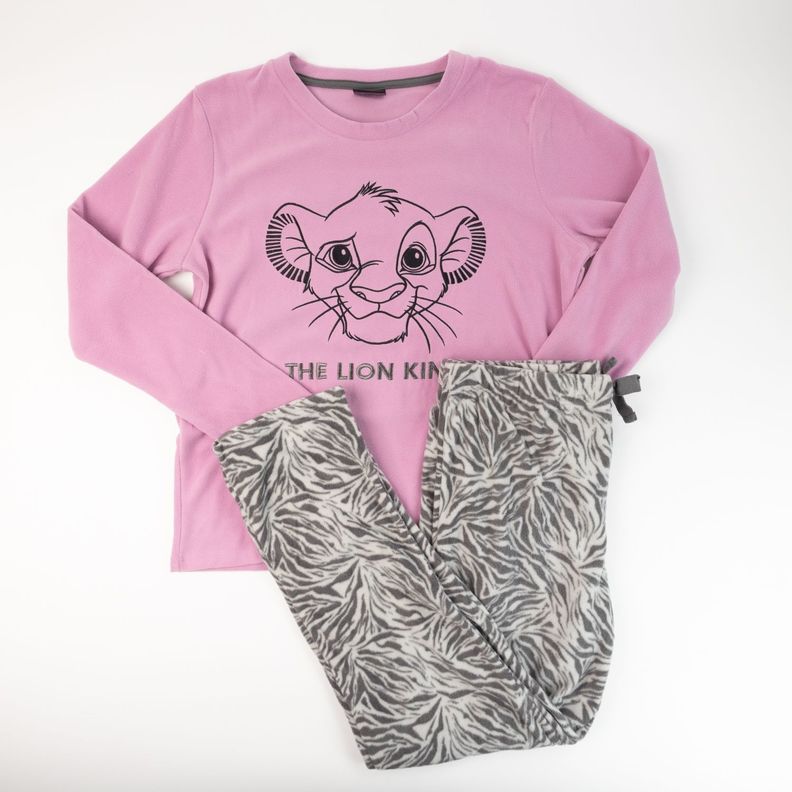 Pijama Mujer Rey León Look Lila Disney-2