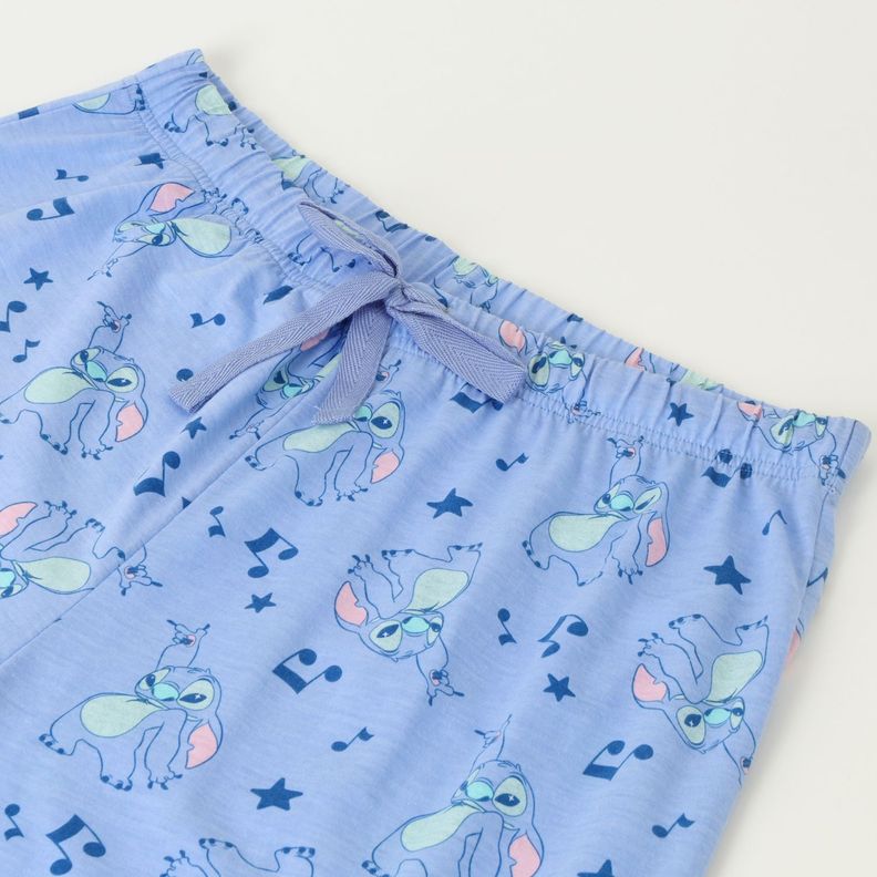 Conjunto Pijama Mujer Lilo & Stitch Friends Rosado Disney-4