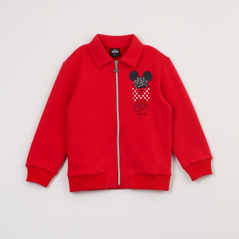 Chaqueta Niña Minnie Style Rojo Disney-0