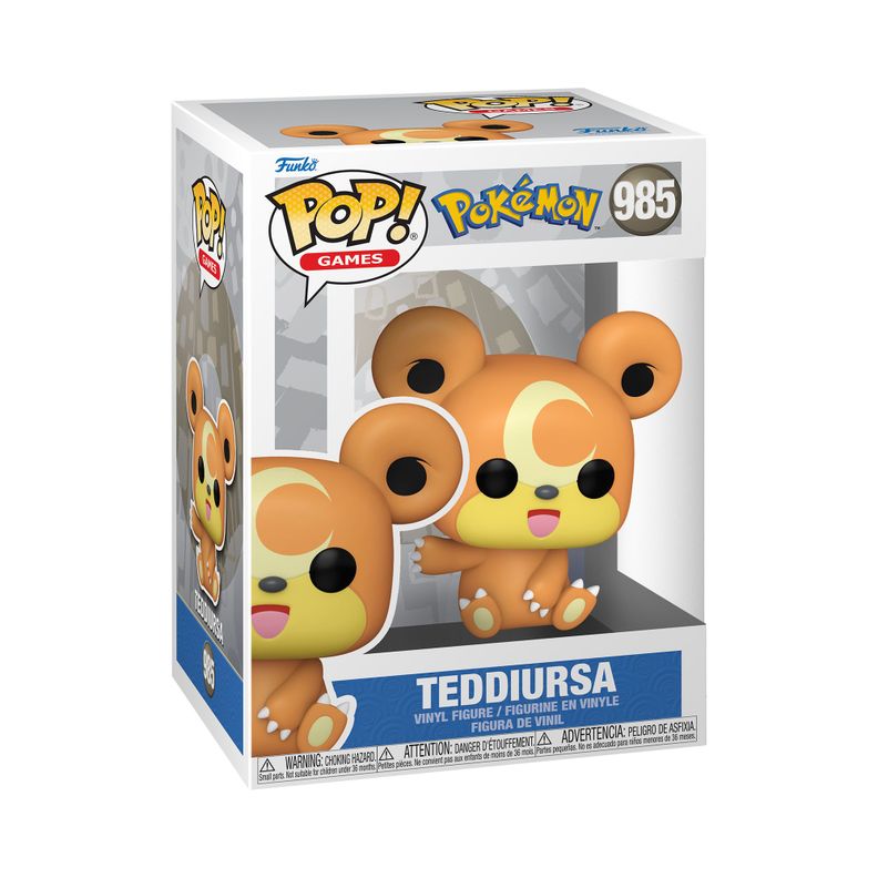 Funko Pop Teddiursa Pokemon - 985-1