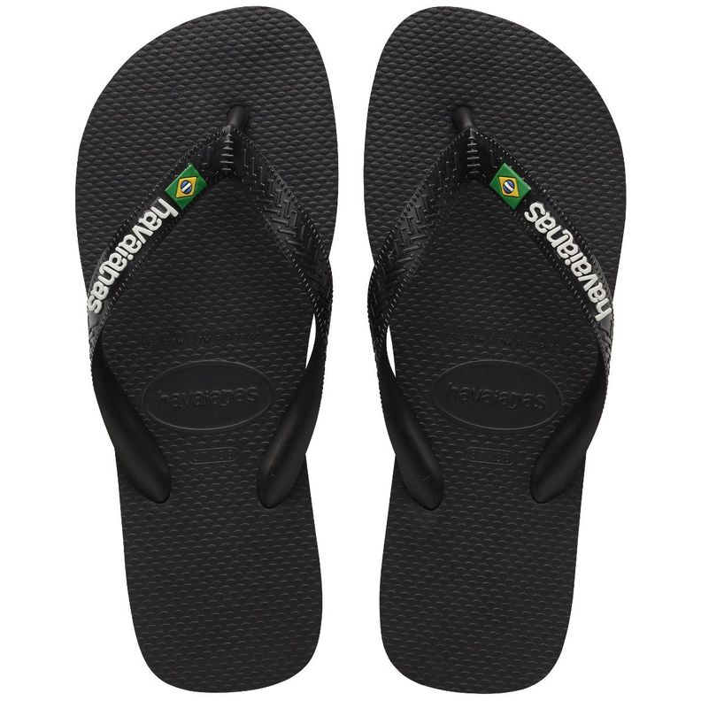 Sandalia Mujer Brasil Logo Negro Havaianas-0