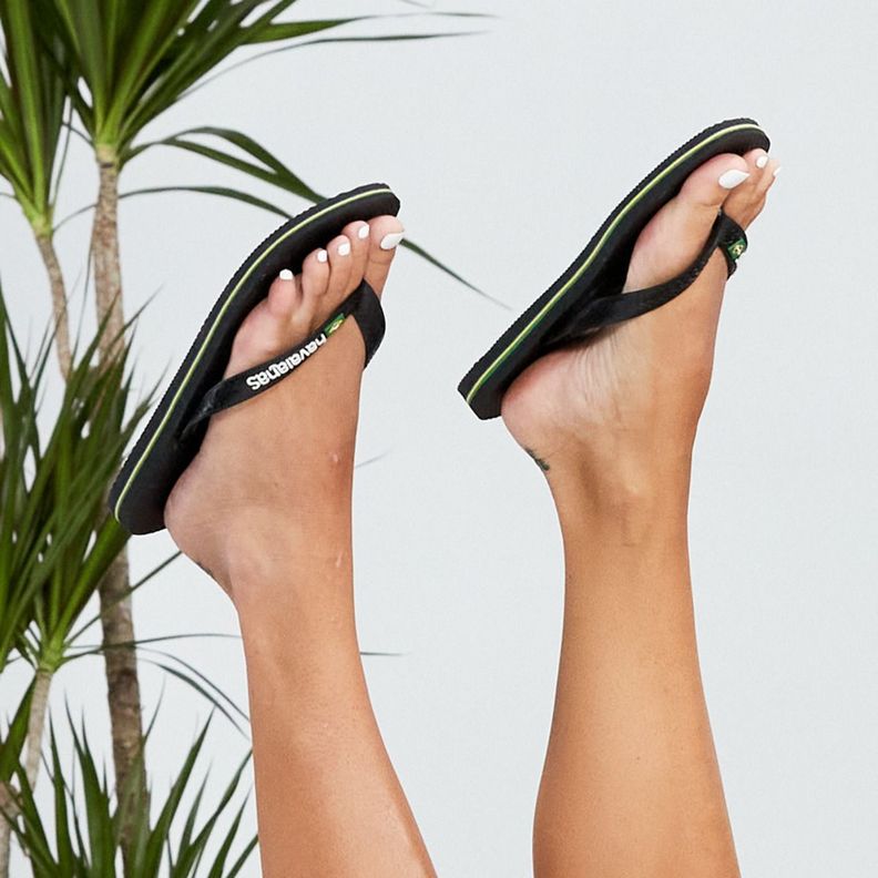 Sandalia Mujer Brasil Logo Negro Havaianas-5