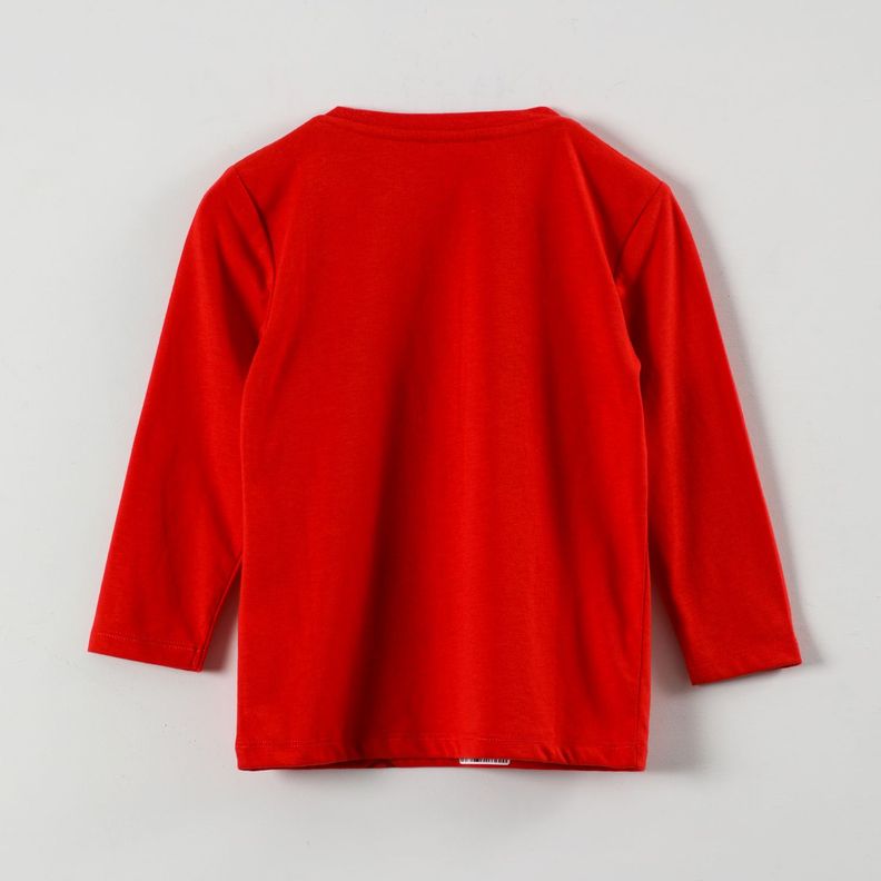 Polera Manga Larga Niño Spiderman Web-Slinger Rojo Marvel-2