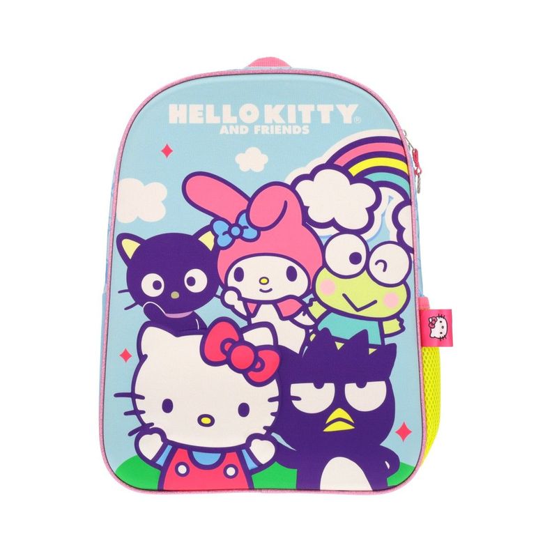 Set Mochila Con Lonchera Más Estuche Niña Hello Kitty-0