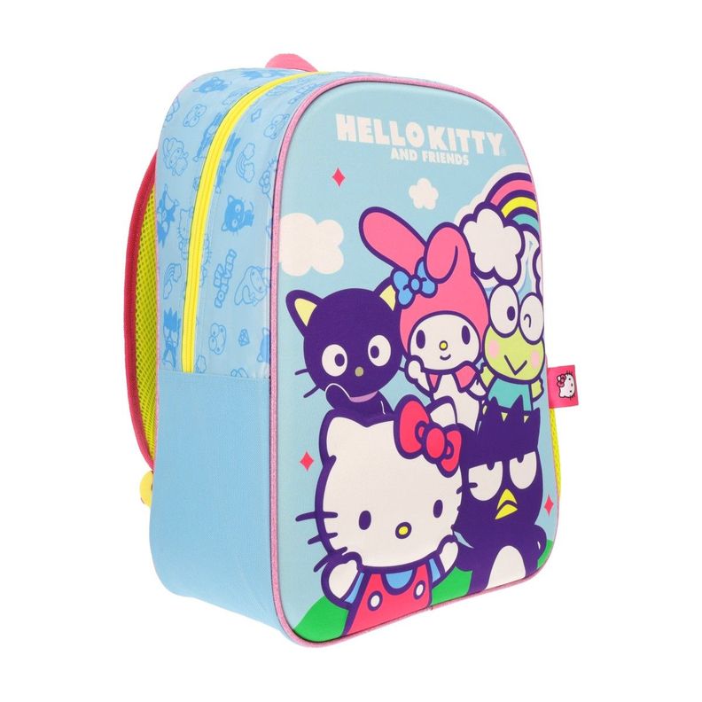 Set Mochila Con Lonchera Más Estuche Niña Hello Kitty-1