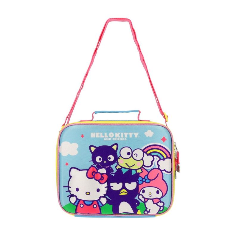 Set Mochila Con Lonchera Más Estuche Niña Hello Kitty-2
