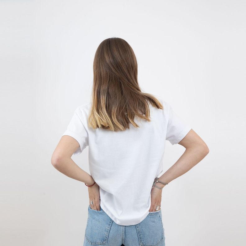 Polera Mujer Las chicas superpoderosas Up Blanco Cartoon Network-1