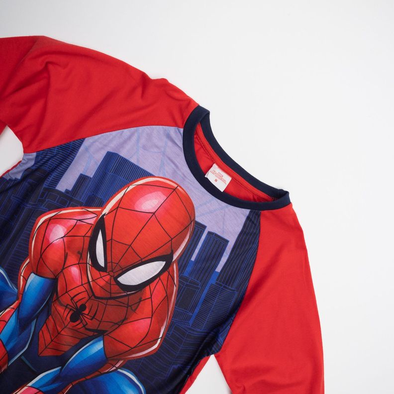 Pijama Niño Spiderman Asombroso Azul Marvel-5