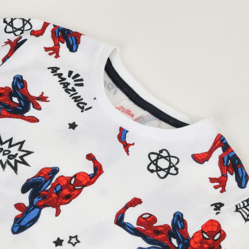 Conjunto Niño Spiderman Full Print Azul Marvel-1