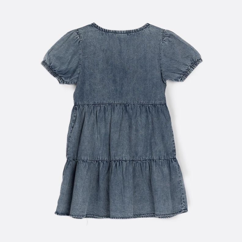 Vestido Niña Logo Minnie Denim Disney-2