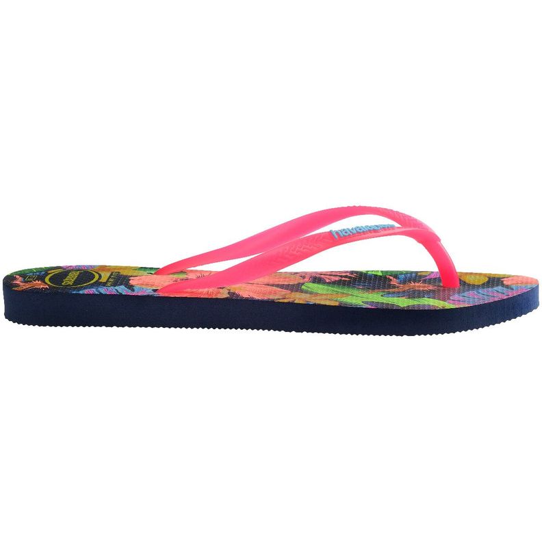 Sandalia Mujer Slim Neon Flora Fucsia Havaianas-2