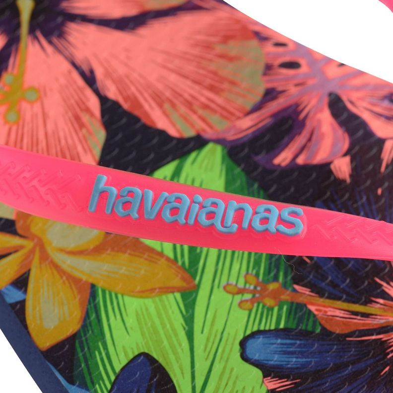 Sandalia Mujer Slim Neon Flora Fucsia Havaianas-5