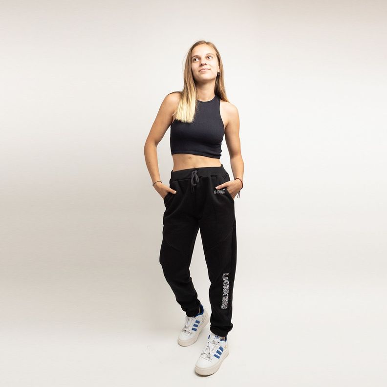 Pantalon de Buzo Mujer Rey León Feroz Negro Disney-0